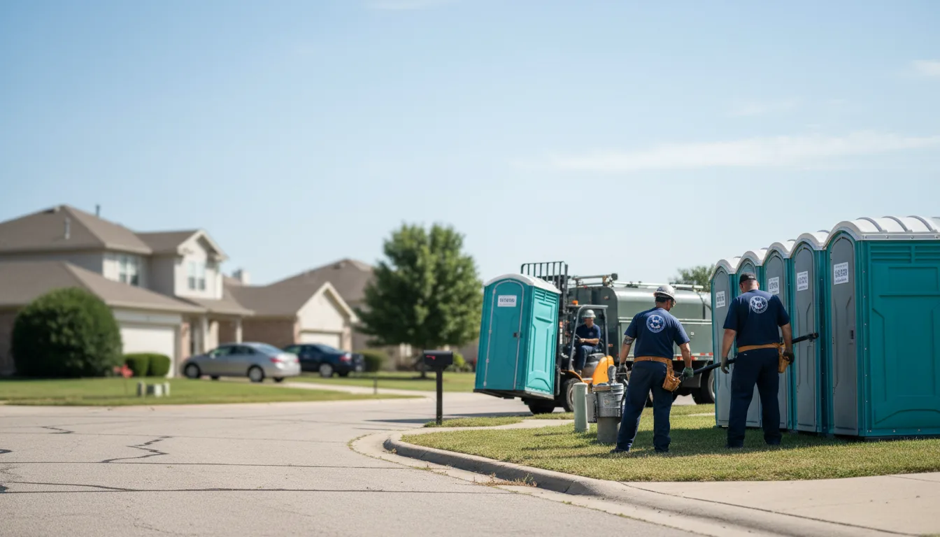 Porta Potty Rental in Huntsville, TX near me